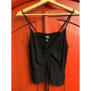 NWT Wild Fable Crop Tank Top in Back  Gathered Bust Women's Size Medium M